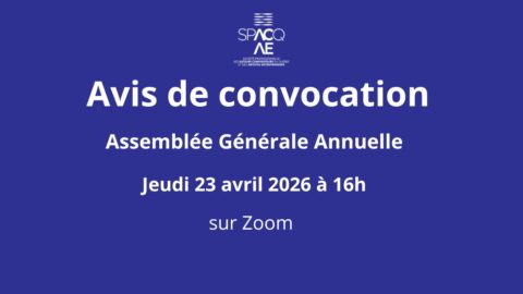 Avis de convocation AGA 2026